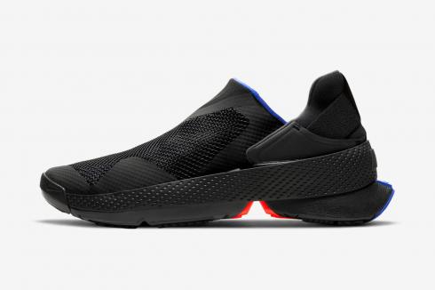 Nike Go FlyEase Black Anthracite Racer Blue CW5883-002