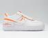 Nike Air Force 1 Shadow White Total Orange Womens Shoes CI0919-103