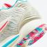 Nike Zoom KD 14 Light Bone Multicolor Cyan Pink CW3935-700