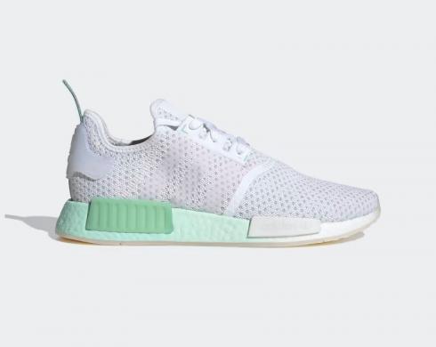 Adidas NMD R1 Cloud White Blush Green FV1737