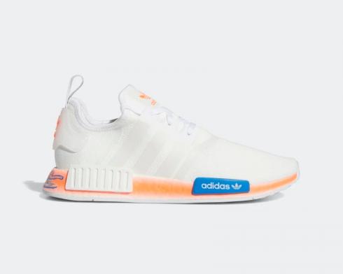 Adidas NMD R1 Graffiti Cloud White Signal Coral FV7852