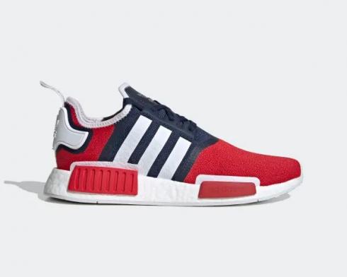 Adidas NMD R1 USA Collegiate Navy Scarlet Cloud White FV1734