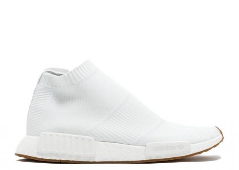 Adidas Nmd cs1 Primeknit White Gum Footwear BA7208