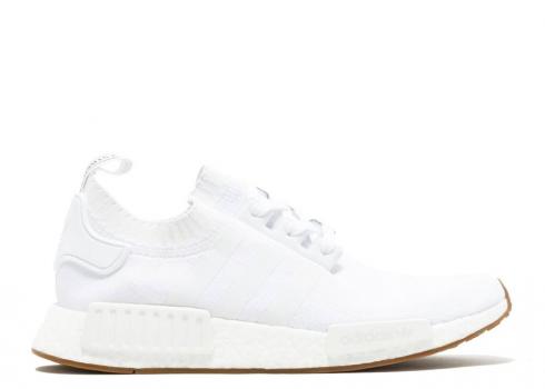 Adidas Nmd r1 Primeknit White Gum BY1888