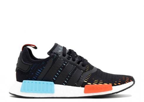 Adidas Nmd r1 Rainbow White Black BB4296