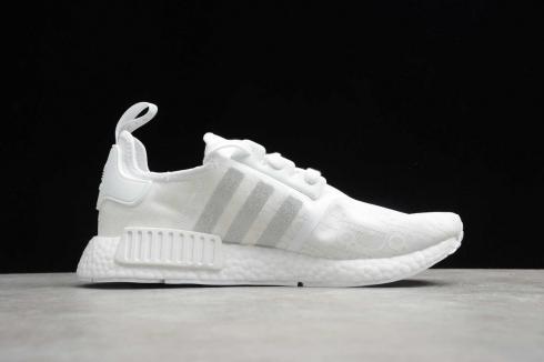 Adidas Originals NMD R1 V2 RUNNER Primeknit Footwear White Silver FY9688