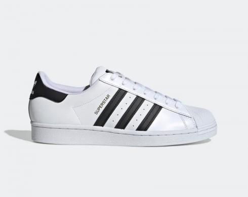 Adidas Superstar White Black Casual Shoes EG4958