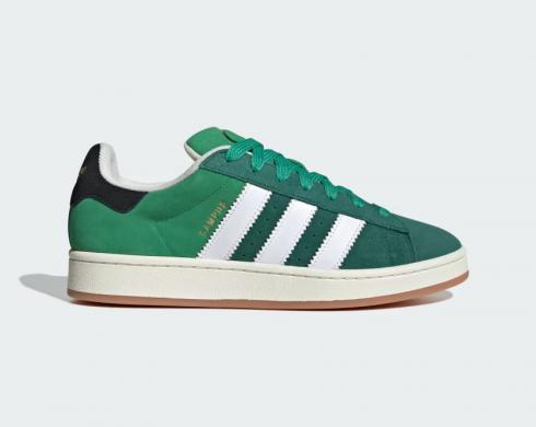 Adidas Campus 00s Cloud White Collegiate Green ID2048