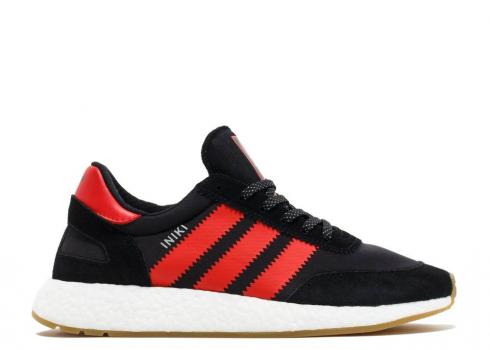 Adidas Iniki Runner London Core White Black Gum Red S81010