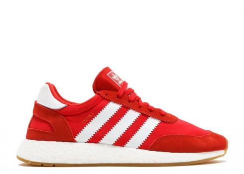 Adidas Iniki Runner Red Running White BY9728