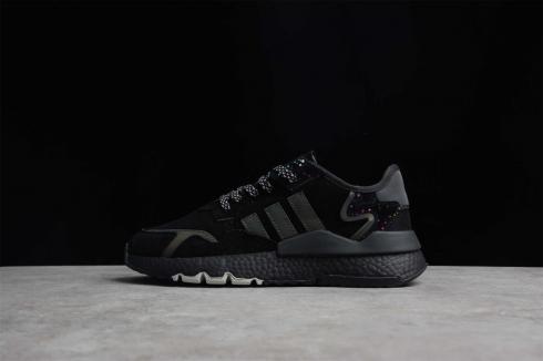 Adidas Nite Jogger Core Black Sliver Cloud White EG7666