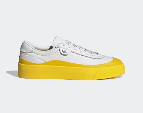 Adidas Nucombe Cloud White Impact Yellow H06385