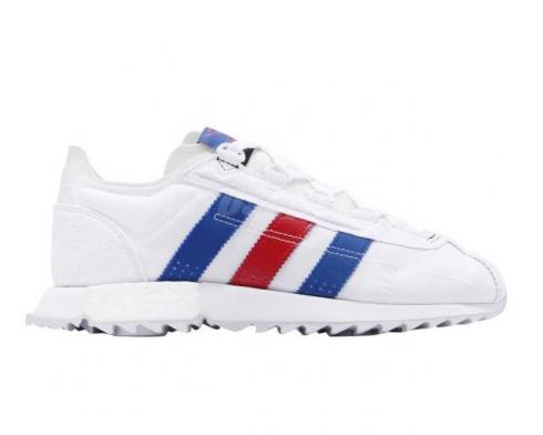 Adidas Originals SL 7600 Boost White Red Blue Shoes FW6375