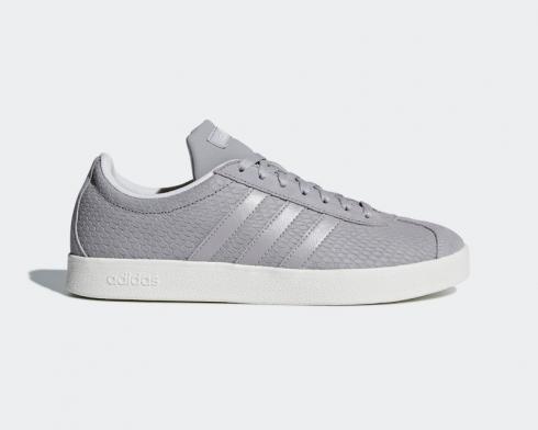 Adidas VL Court 2.0 Light Grey Off-White B42317