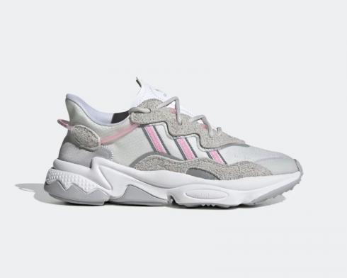 Wmns Adidas Ozweego Footwear White True Pink EG8729