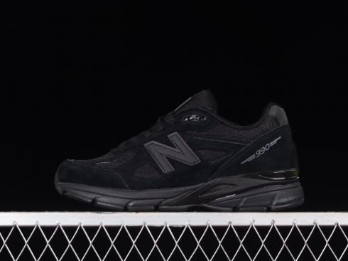 New Balance 990v4 Made In USA Triple Black M990BB4