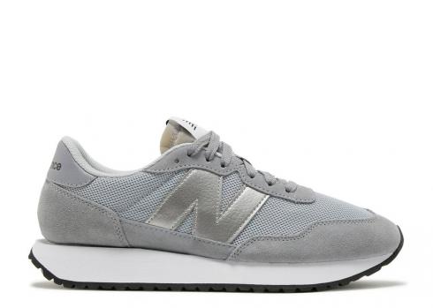 New Balance Womens 237 Steel Silver Metallic WS237CD