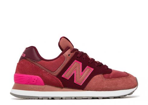 New Balance Womens 574 Garnet Henna WL574WH2