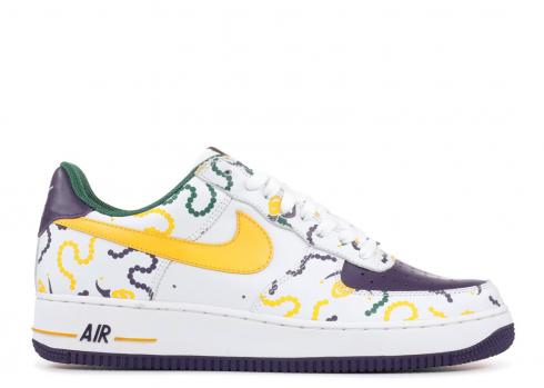 Air Force 1 Mardi Gras Md Purple Dk Quickstrike Cypr White Yellow 306353-172