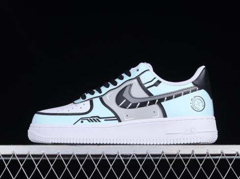 Nike Air Force 1 07 Low Blue Black Grey NY7569-123