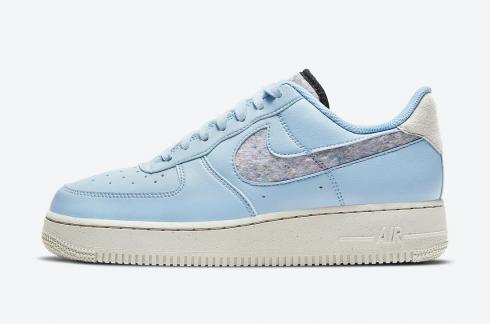 Nike Air Force 1 07 SE Recycled Wool Pack Light Armory Blue DA6682-400
