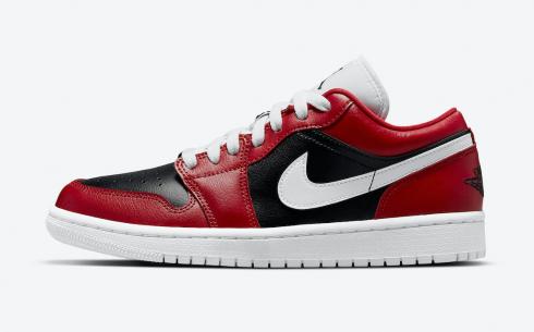 Air Jordan 1 Low Chicago Flip Gym Red White Black DC0774-603