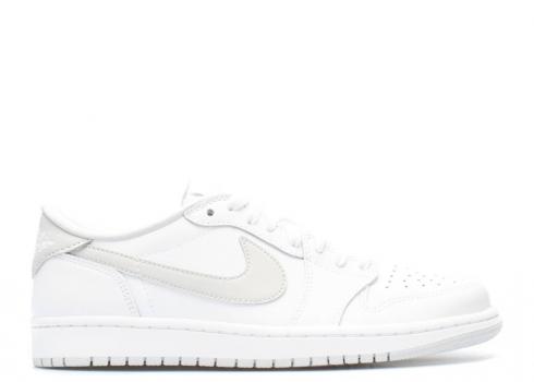 Air Jordan 1 Retro Low Og White Neutral Grey 705329-100