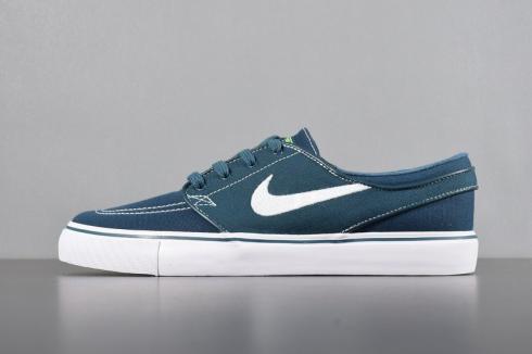 Nike Zoom Stefan Janoski Cnvs Blue White Yellow 615957-317