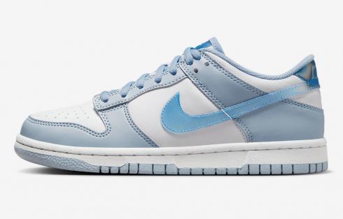 Nike SB Dunk Low GS Next Blue Whisper Iridescent White FJ4668-400