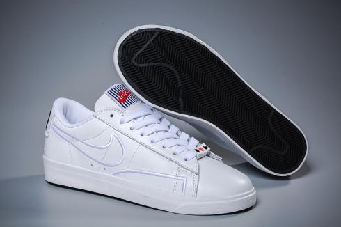 Nike Blazer Low PRM Lifestyle Shoes All White