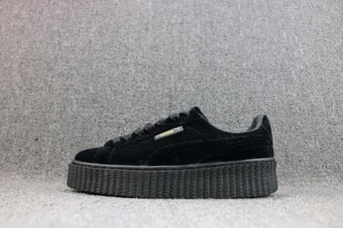 Puma Fenty X Wmns Velvet Creeper Black Womens Shoes 364466-01