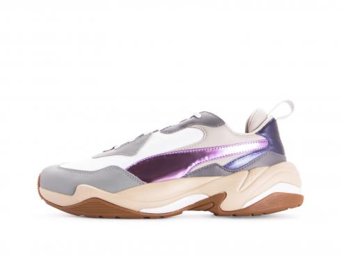 Puma Thunder Electric White Pink Lavender Womens Shoes 367998-01