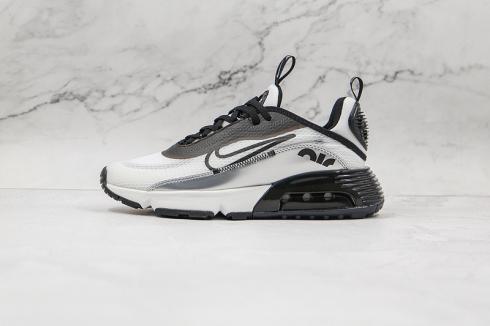 Nike Air Max 2090 White Black Metallic Silver DB0972-100