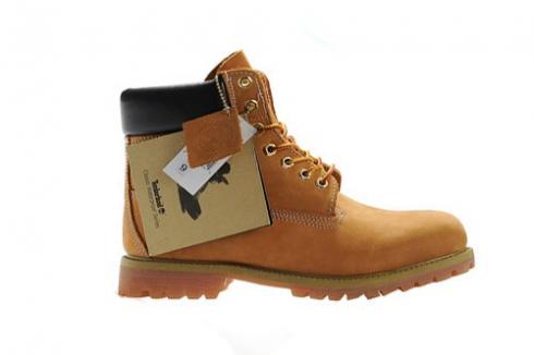 Timberland 6-inch Premium Scuff Proof Boots Men Wheat Black