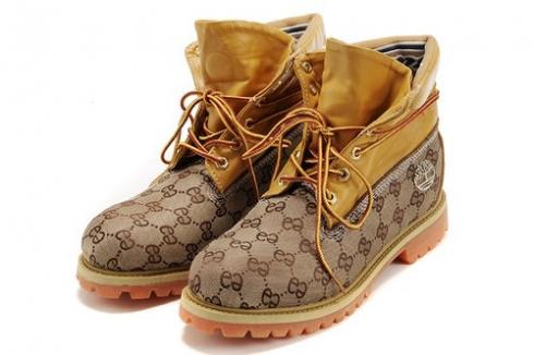 Timberland Roll-top Boots Womens Brown Wheat