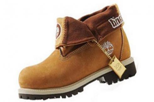 Wheat Gold Timberland Roll-top Boots Mens