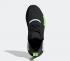 Adidas NMD R1 Core Black Signal Green Cloud White Shoes EF4268