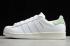 Adidas Superstar White Green Metallic Gold FW3571