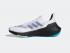 Adidas Ultra Boost 2021 Cloud White Core Black Screaming Green GZ3194