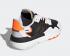 Adidas Nite Jogger White Black Orange Shoes FU6842