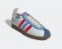 Adidas Originals Gazelle Vintage Crystal White Vivid Red Light Blue FX5489