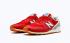 New Balance 696 White Red Athletic Shoes