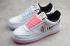 Nike Air Force 1'07 Low QS White Black Multi Color Pink Blue CW39189-100