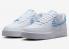 Nike Air Force 1 Low University Blue Gingham Plaid White DZ2784-100