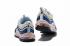 Nike WMNS Air Max 97 Running Shoes Blue Pink 313054-808
