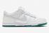 Nike SB Dunk Low GS White Green Grey FD9911-101