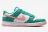 Nike SB Dunk Low Snakeskin White Teal Pink DR8577-300