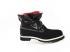 Black Red Timberland Roll-top Boots Men