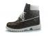 Mens Timberland Custom Boots Brown White