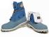 Mens Timberland Roll-top Boots Blue White